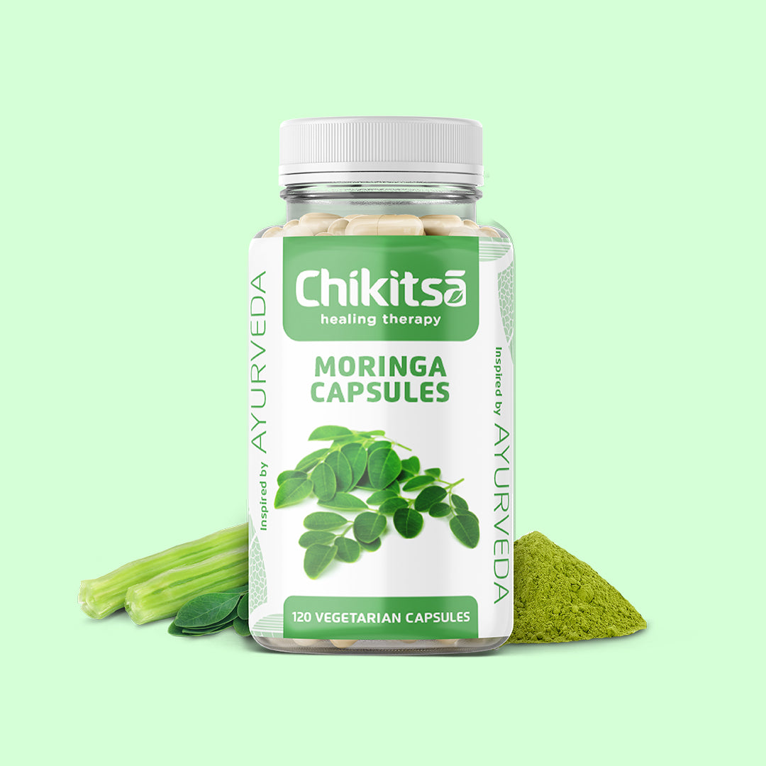  Moringa Capsules front